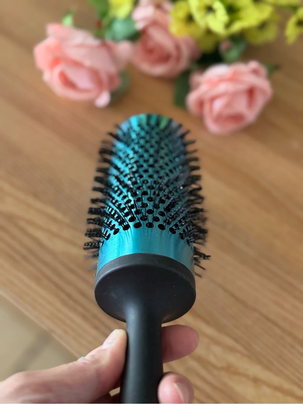 Smooth Round Styling Brush Neuro - Teal & Black